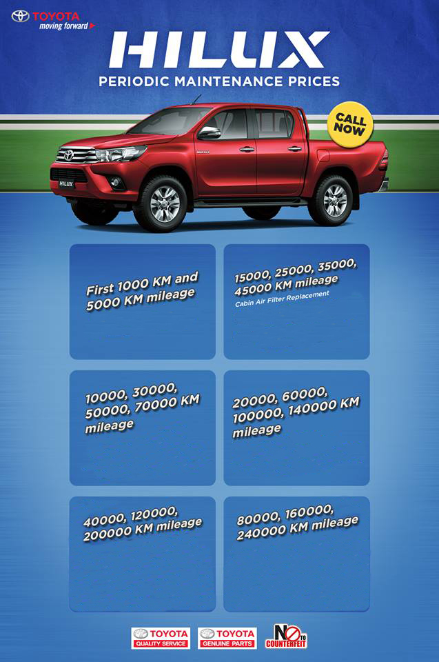Toyota hilux manuals